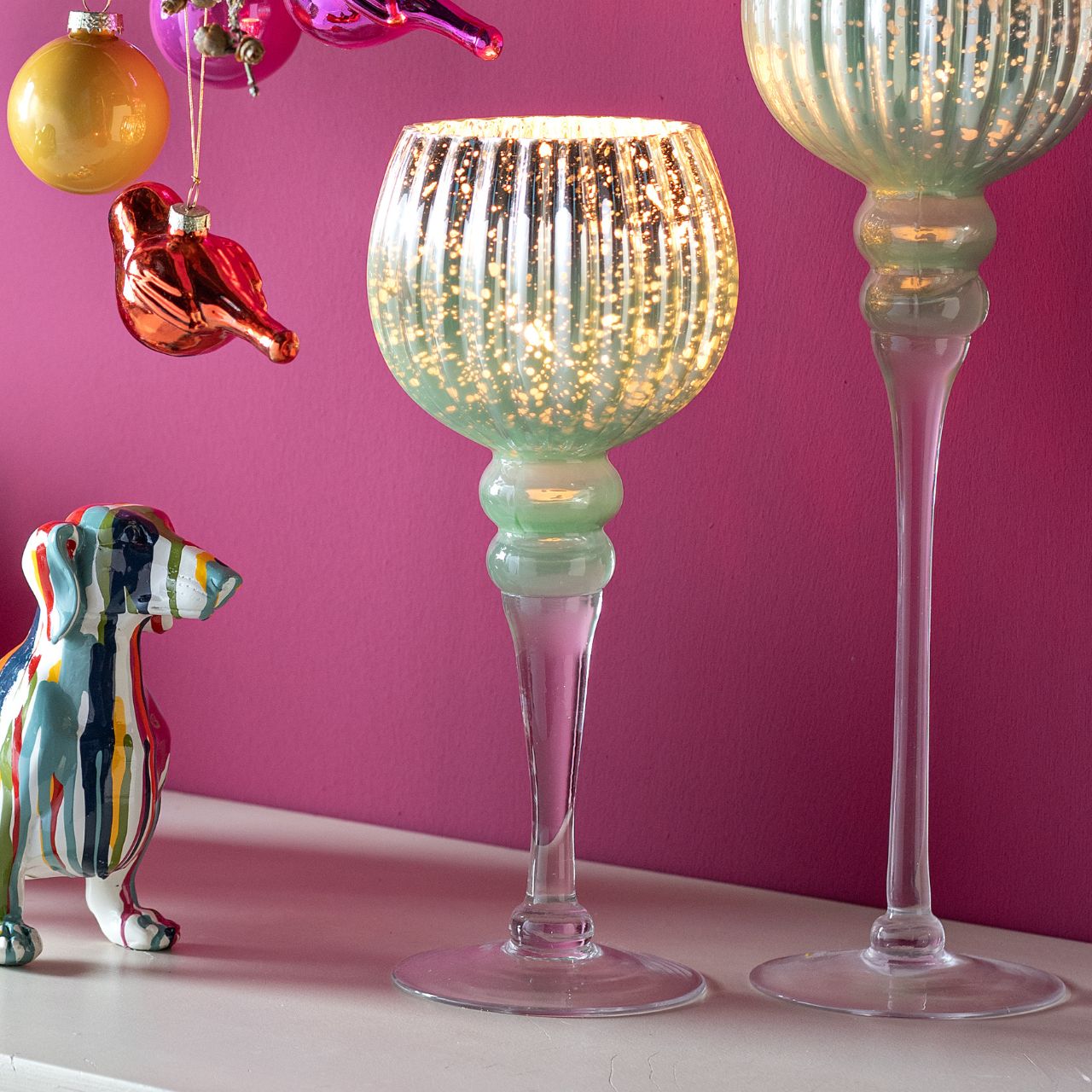 Glas, Lampe
