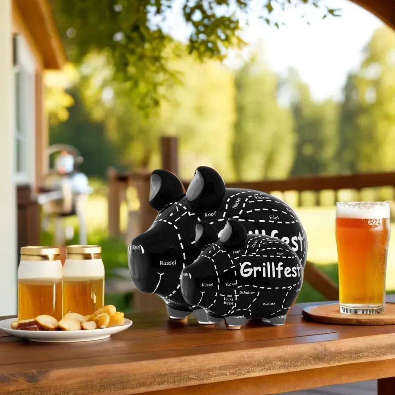 Sparschwein, Helm