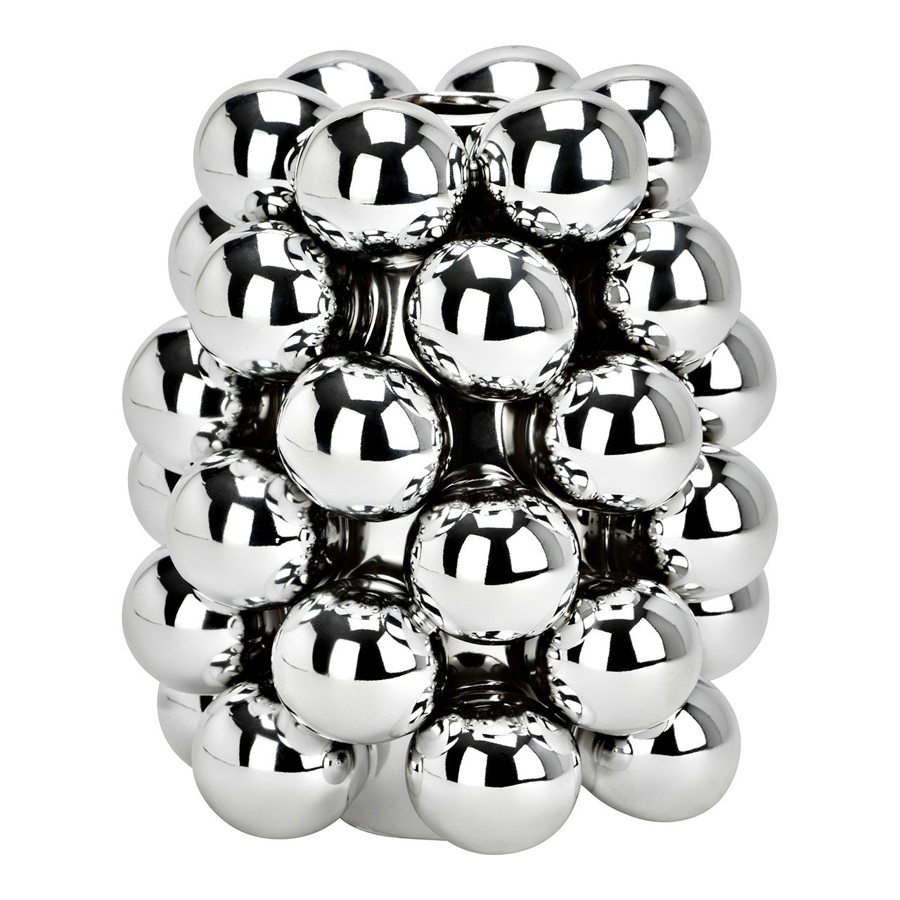 metallen, kugeln, ball, clustern, stahl
