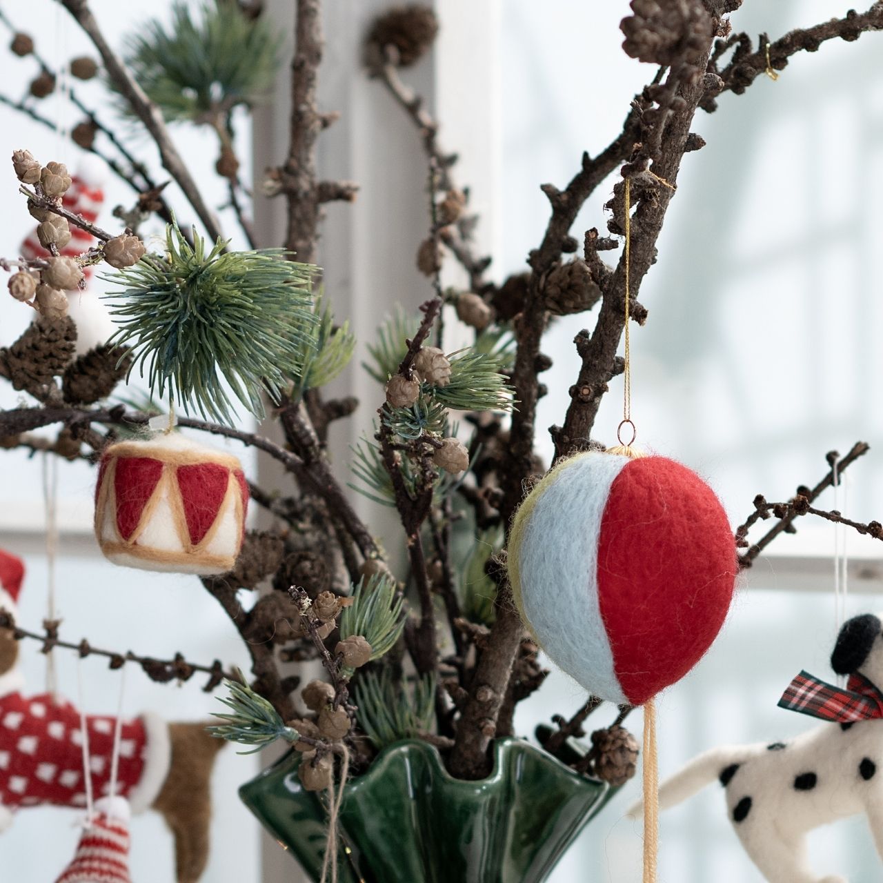 Tennisball, Weihnachten, Weihnachtsdekorationen, Festival, Christbaumschmuck