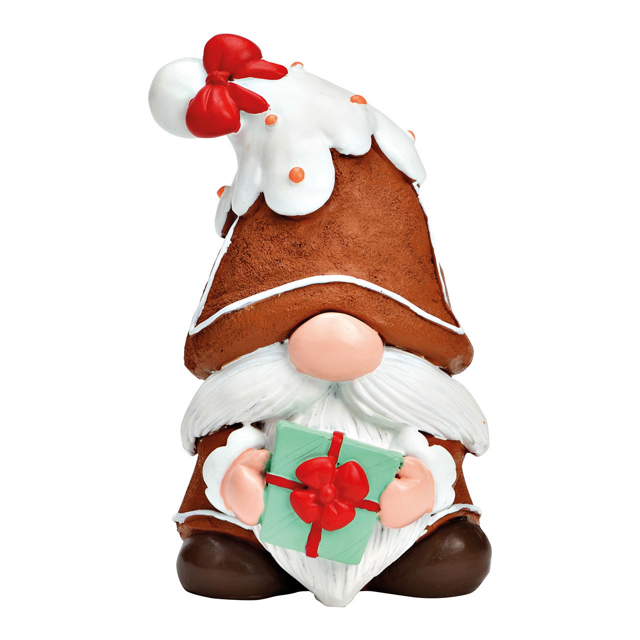 Duende con regalo de polietileno de colores (A/A/P) 6x12x6cm Duende con regalo de polietileno de colores (A/A/P) 6x12x6cm