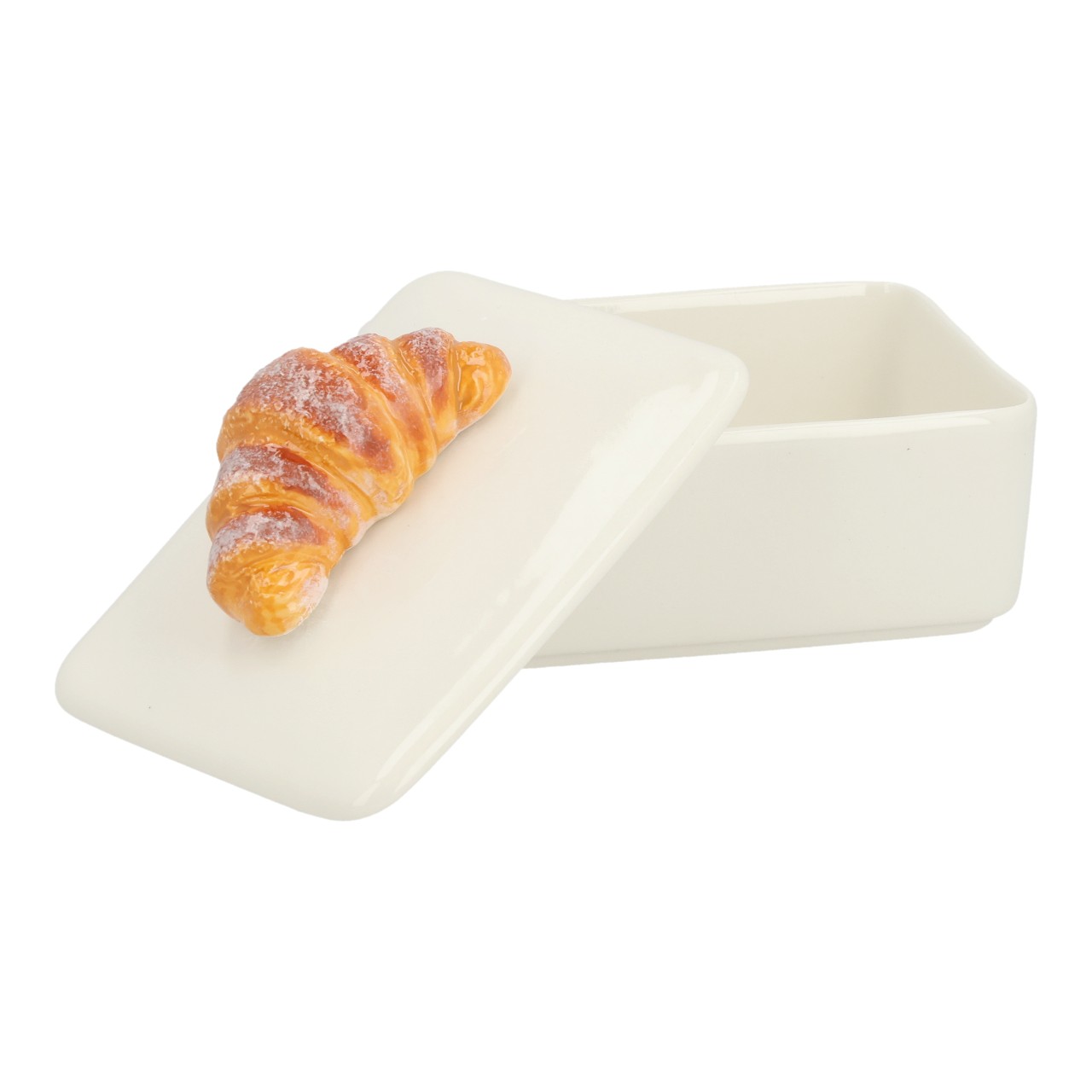 Keksdose, Keksbox, Croissant-Duft, Aufbewahrungsdose, Kuchenbehälter