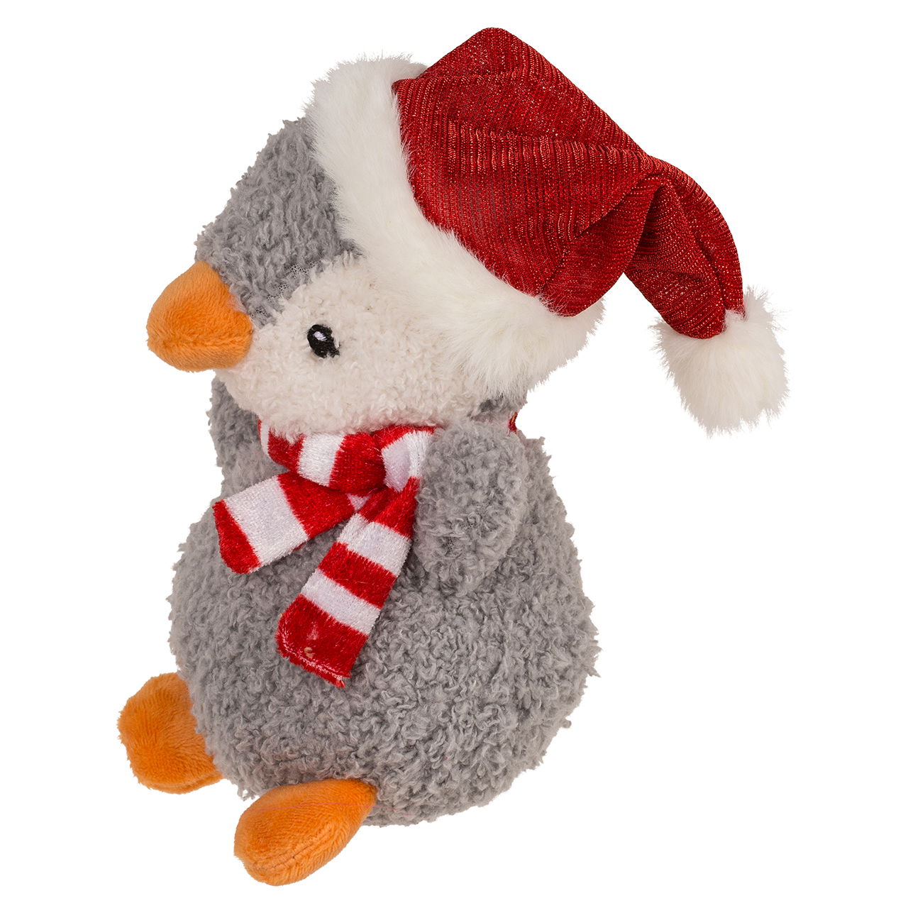 Weihnachts-Plüsch, süße Tiere, 4-fach, 12er im Display Plüsch, Spielzeug