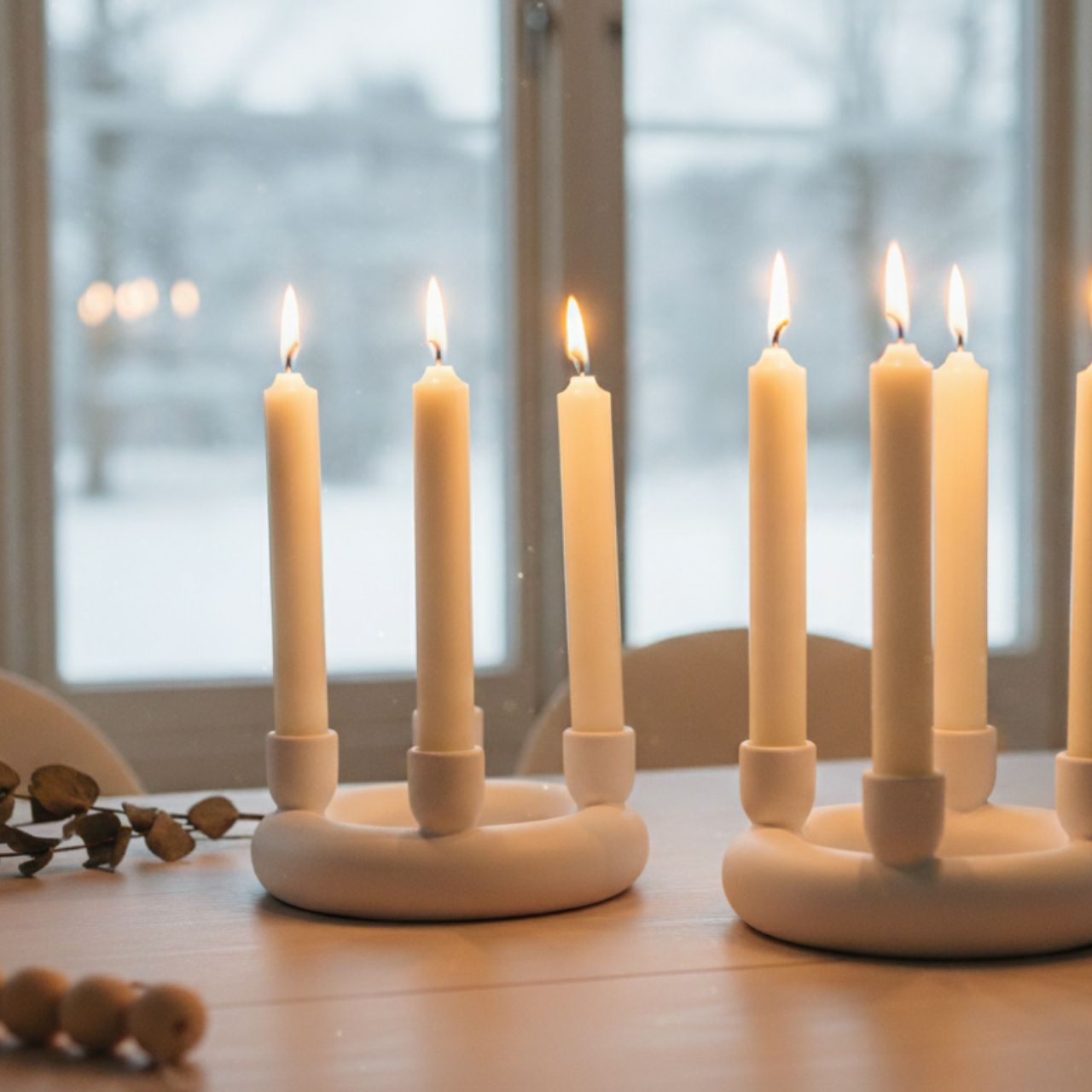 Kerze, Kerzenständer, Festival, Chanukka Menora