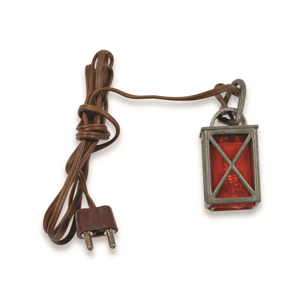 Zinnlaterne 3.5 cm. rot. 1 St./Btl.. 4.5 V Adapter, Elektronik