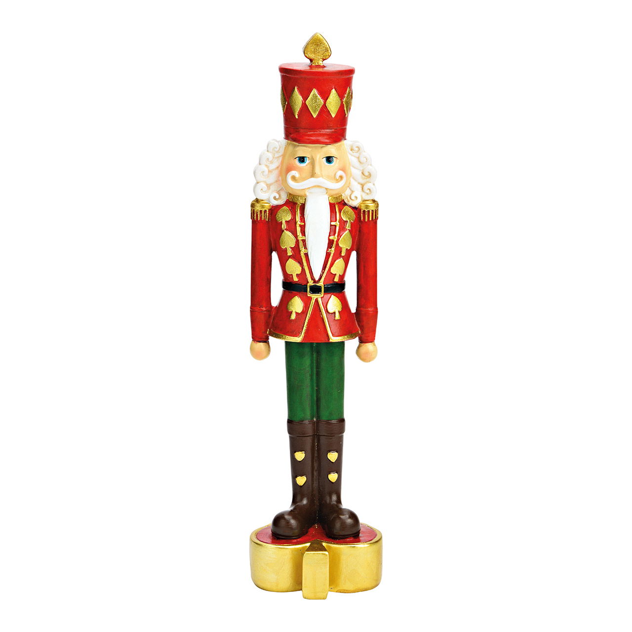 Nutcracker made of poly red (W/H/D) 9x36x10cm