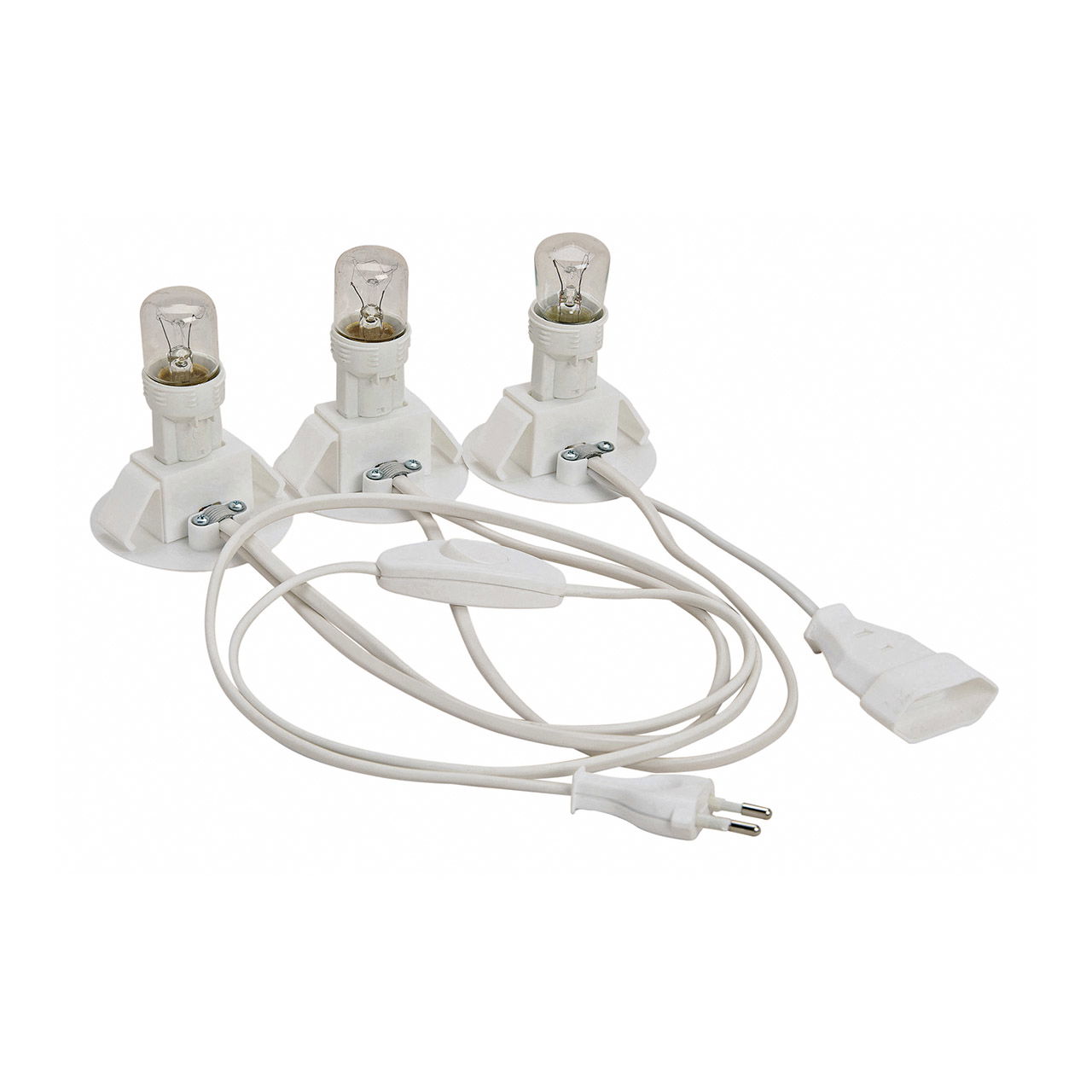 Éclairage pour maisons lumineuses, 3 pièces, avec accouplement Éclairage pour maisons lumineuses, 3 pièces, avec accouplement