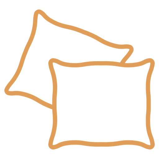 kissen, kissenbezug, zweierpack, weicher stoff, orange