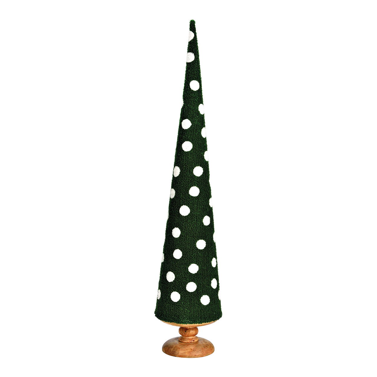 Soporte para árbol de Navidad de madera de mango, textil verde oscuro (A/A/P) 16x78x16cm Soporte para árbol de Navidad de madera de mango, textil verde oscuro (A/A/P) 16x78x16cm