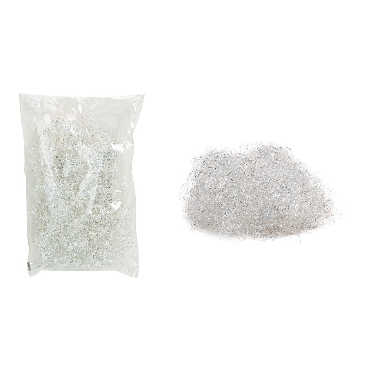 Cheveux d'ange en argent, sachet d'env. 20 g