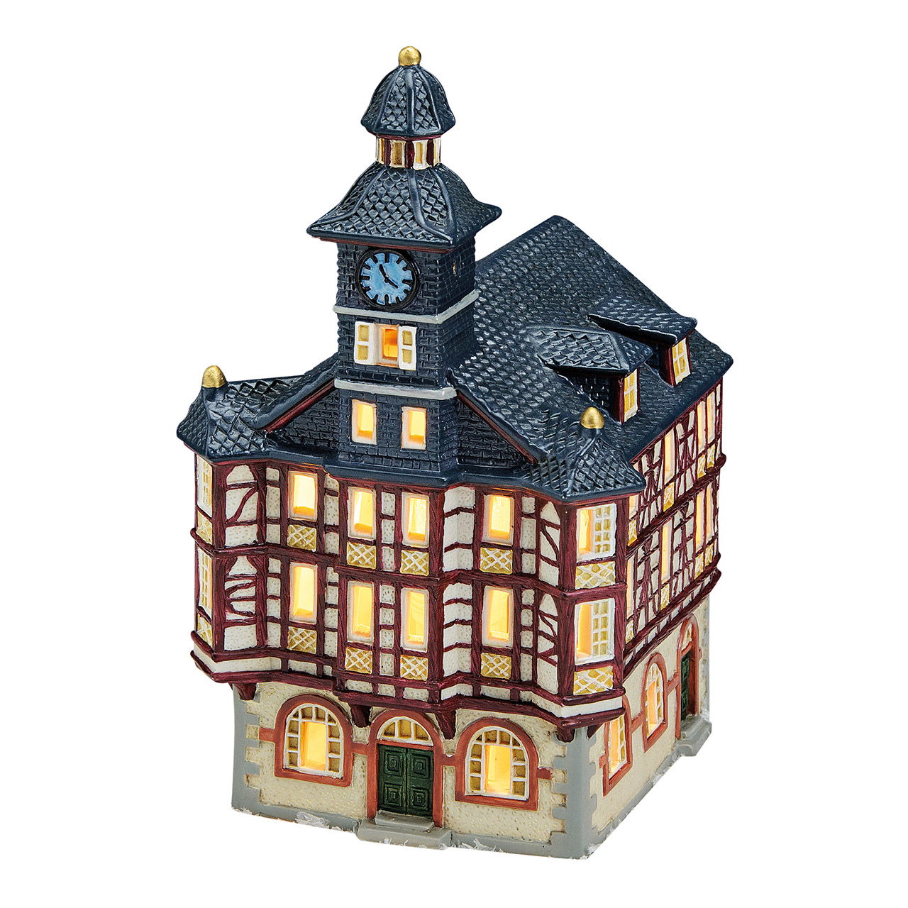 Wurm Lichthaus Rathaus Heppenheim aus Porzellan, Bunt (B/H/T) 13x2214cm Wurm Lichthaus Rathaus Heppenheim aus Porzellan, Bunt (B/H/T) 13x2214cm