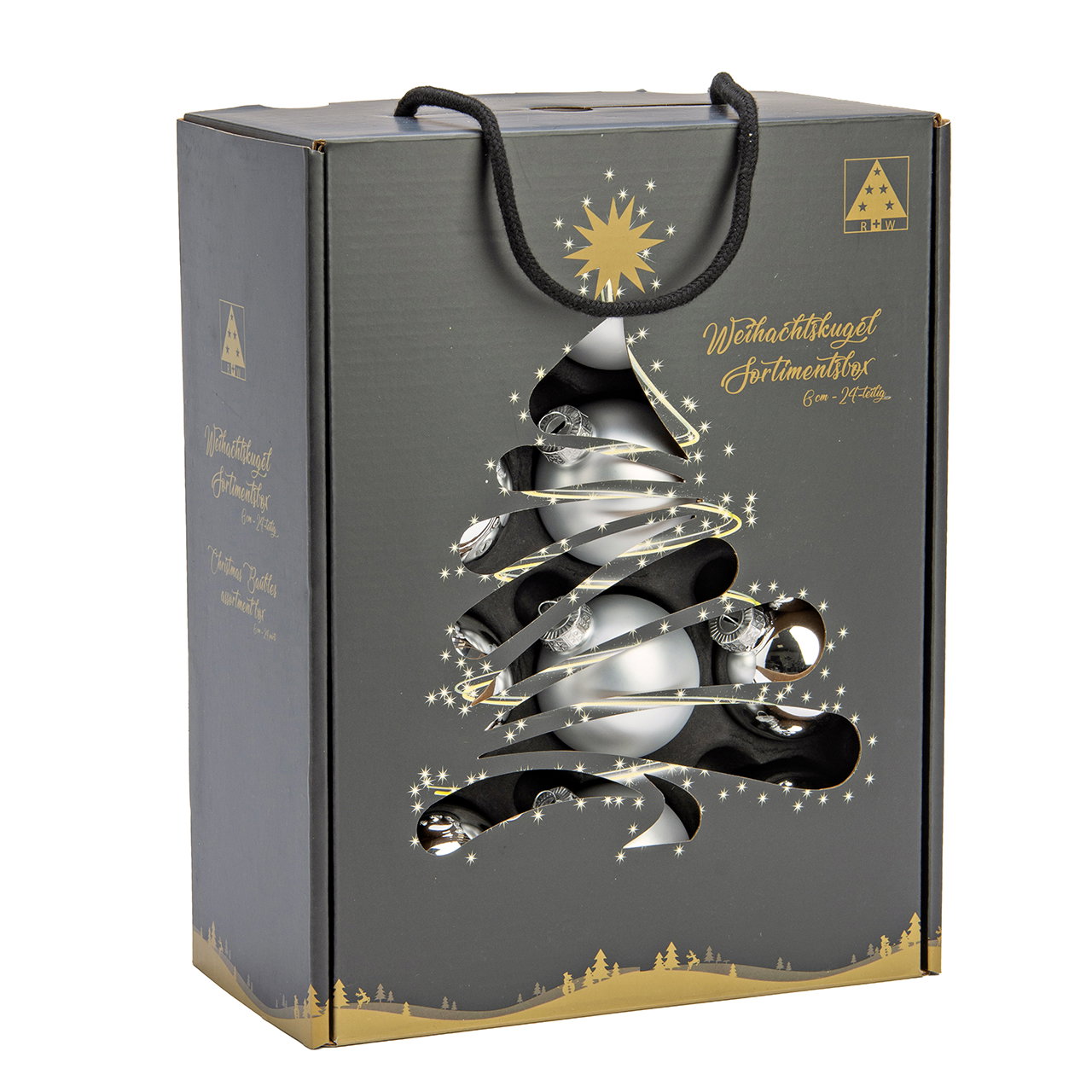 Weihnachtsdeko, Klappbox, Geschenkverpackung, Weihnachtsbaum, Kartonverpackung