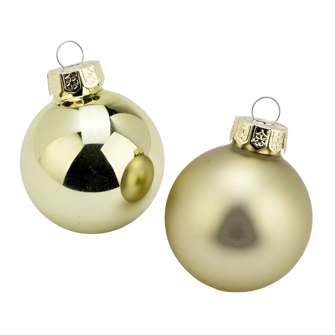 Kerstbal RW_16361 van glas, groen, set van 12 stuks (B/H/D) 4x4x4 cm Weihnachtskugeln, Baumschmuck, 9er Set, Glanzlack, Kugeln aus Glas