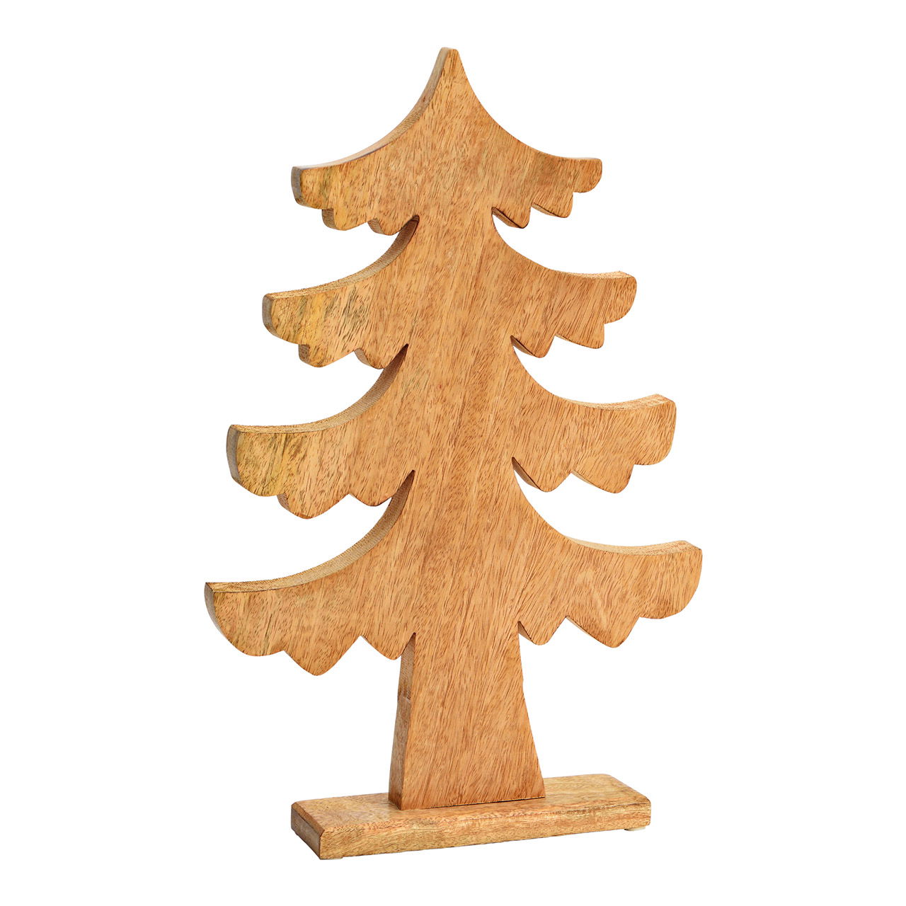 Sapin en bois de manguier naturel (L/H/P) 28x48x6cm