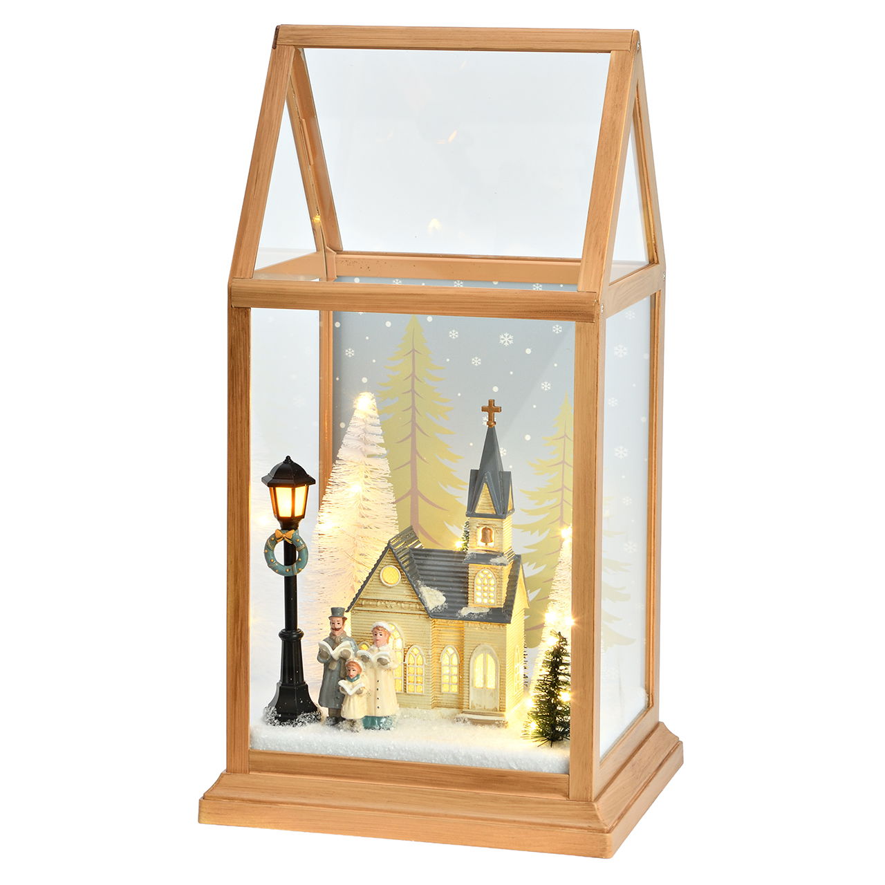 Lampe, Person, Laterne