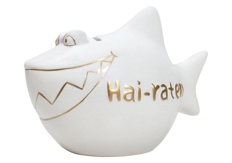 Shark, hai-raten, ceramic, item. 101360 (w/h/d) xxcm