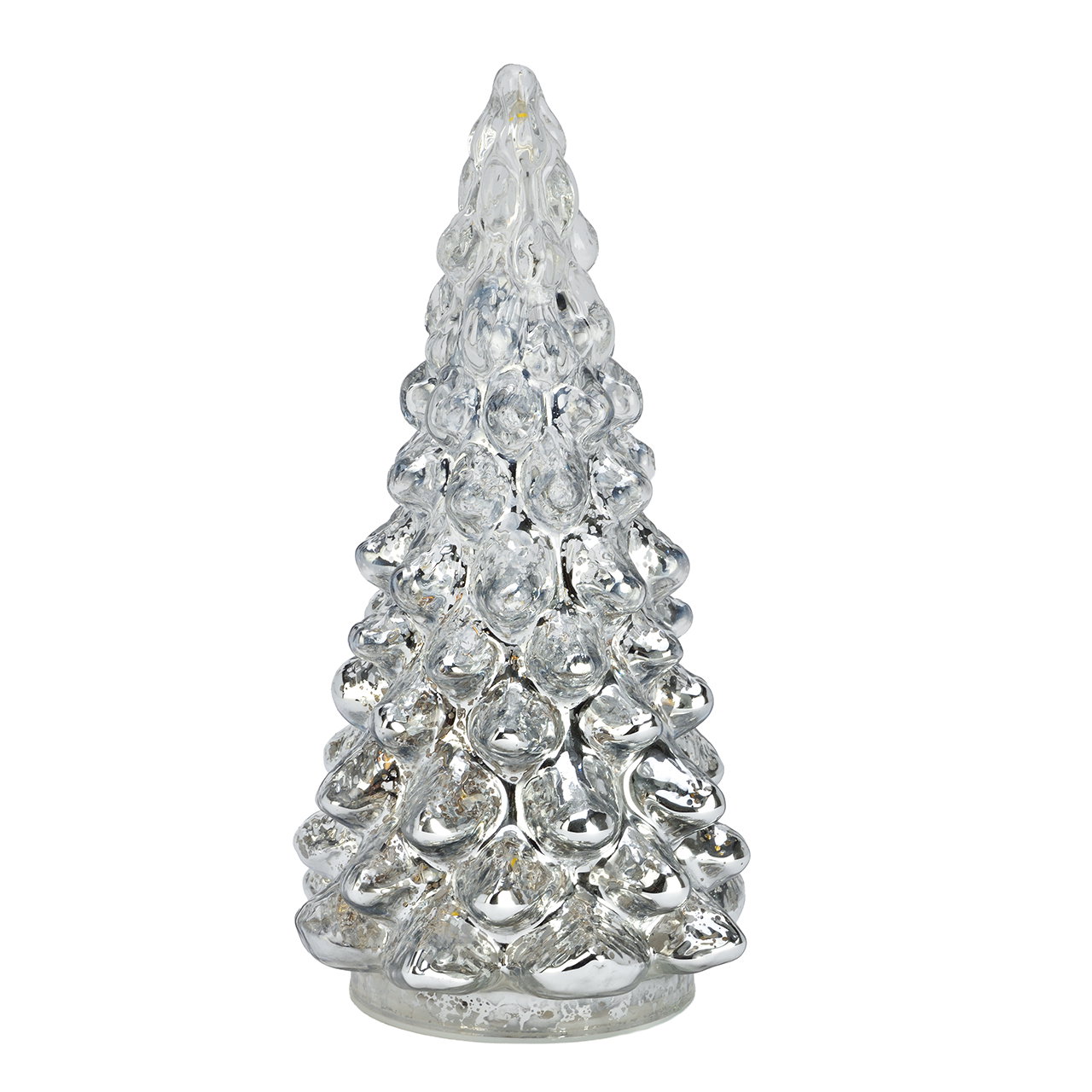 gläsern, Baum, Christbaumkugel, druckvolle Textur, Silber