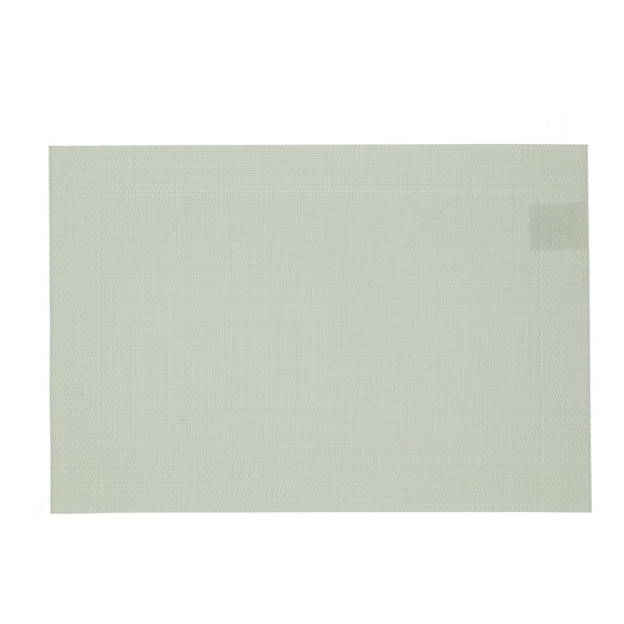 Podložka pod talír z polyesteru, šedá (Š/V/H) 31 × 0,1 × 46 cm Tischset, Gewebter Stoff, Hellgrün, Rechteckig