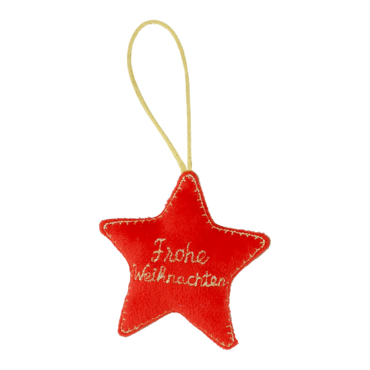 Suspension étoile Joyeux Noël 30pcs. Dans un verre en textile rouge (L/H/P) 8x9x3cm Zubehor, Symbol