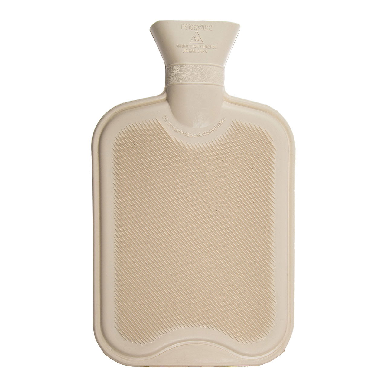 Hot water bottle, favorite person, 2 L, with polyester cover, grey (W/H/D) 18x34x3cm Hot water bottle, favorite person, 2 L, with polyester cover, grey (W/H/D) 18x34x3cm