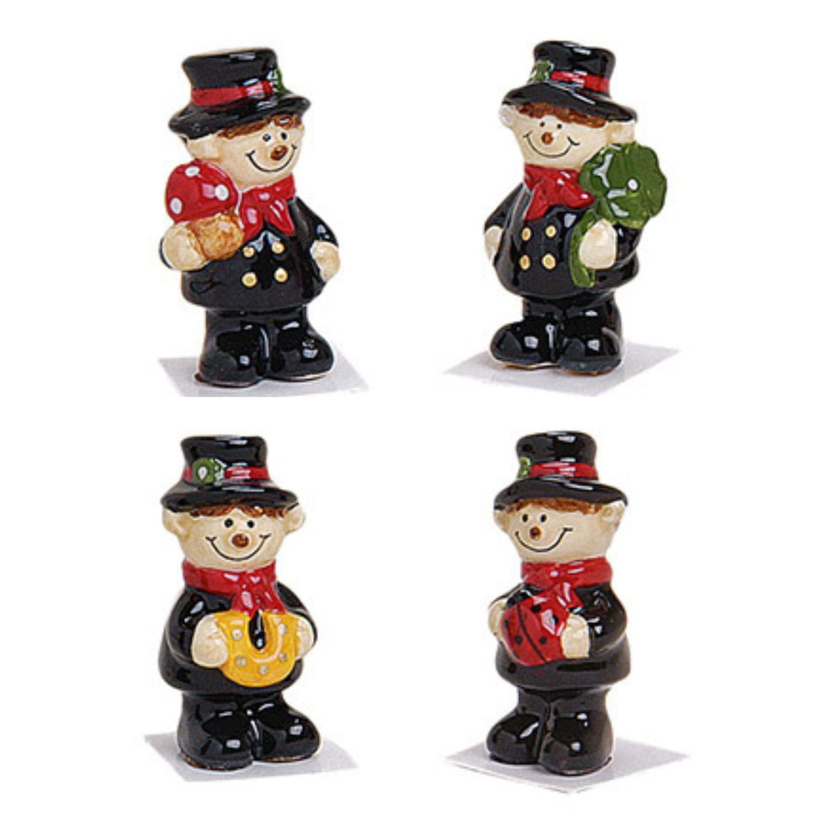 Ramoneur en argile assorti (L/H/P) 2x5x2 cm Figur, Person