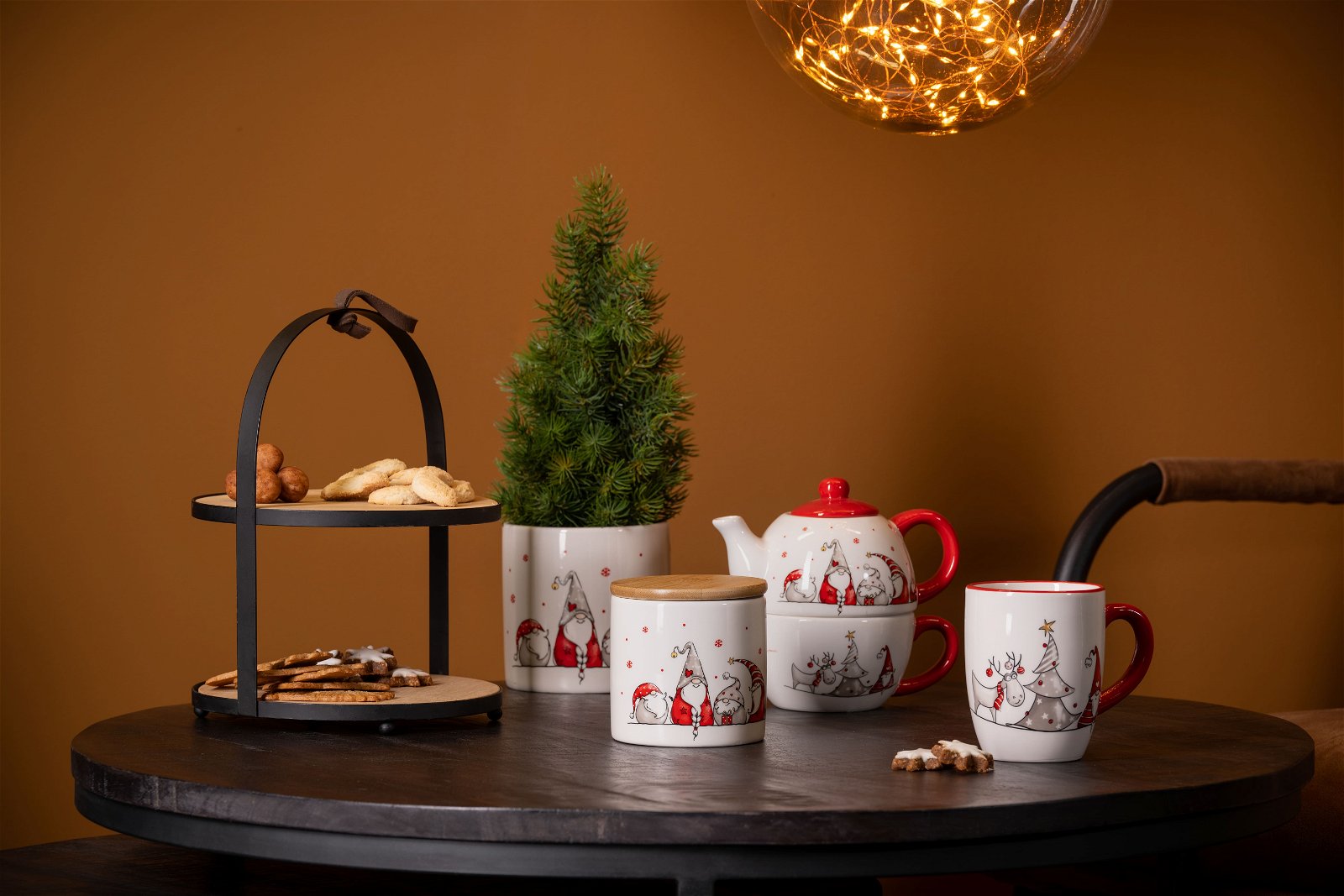 Christmas Mug, Christmas, Christmas Tree, Snowman, Snow, Cottage