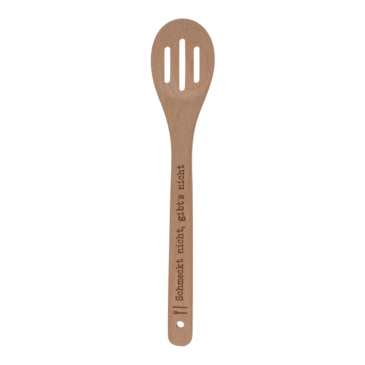 Utensilios de cocina eslóganes aprox. 30cm, 3 formas de madera naturaleza 9 pliegues