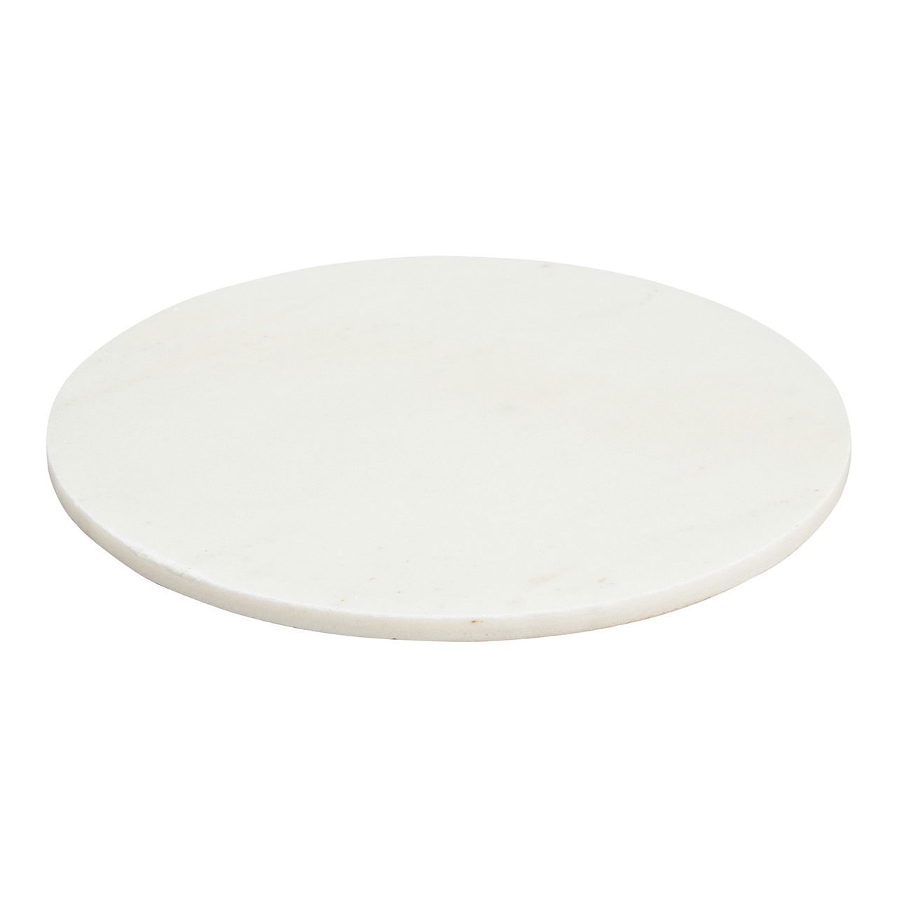 Marble cutting board white Ø30cm