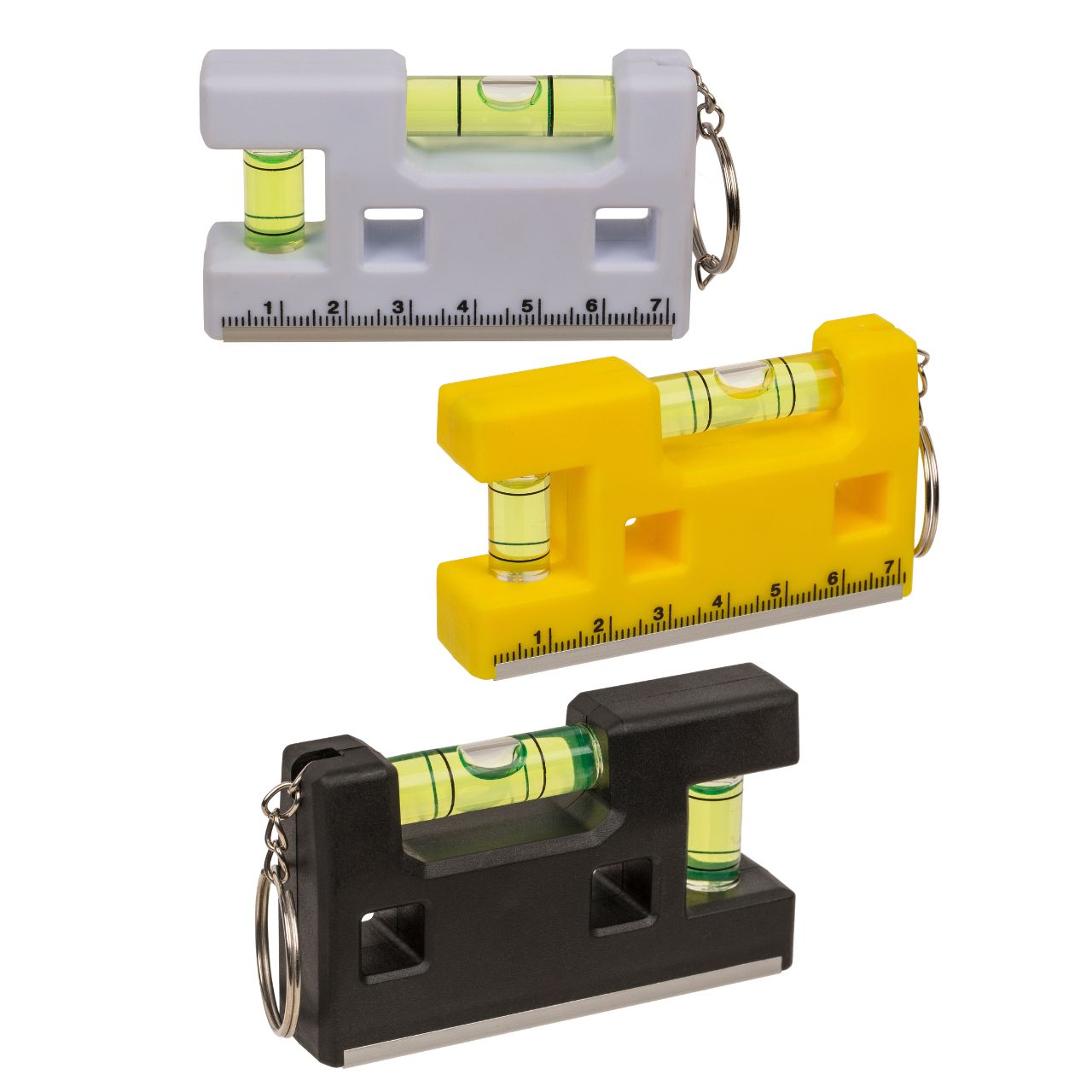 Wasserwaage, Mini-Wasserwaage, Rollenmaß, Schlitz-Wasserwaage, Keychain-Wasserwaage