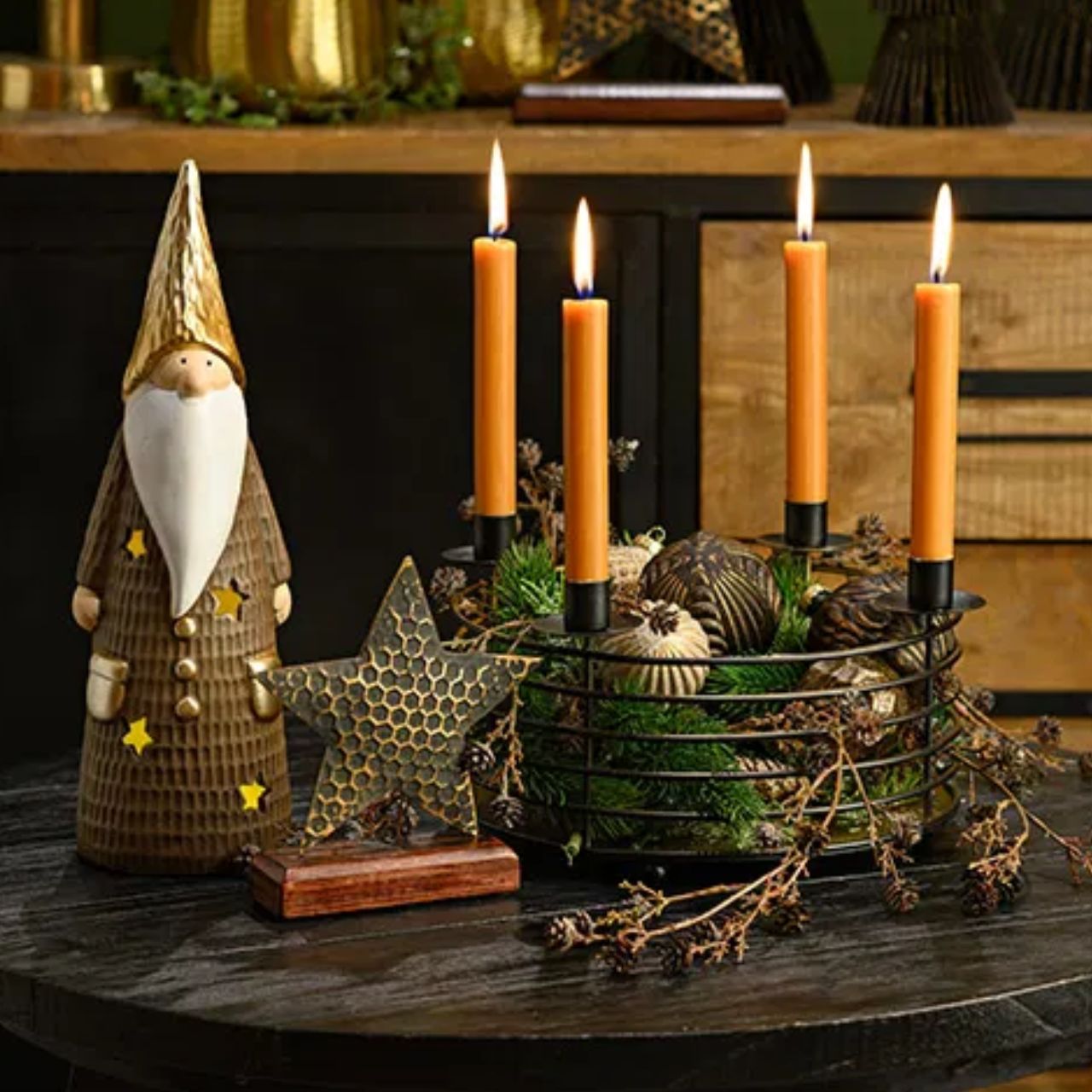 Kerze, Kerzenständer