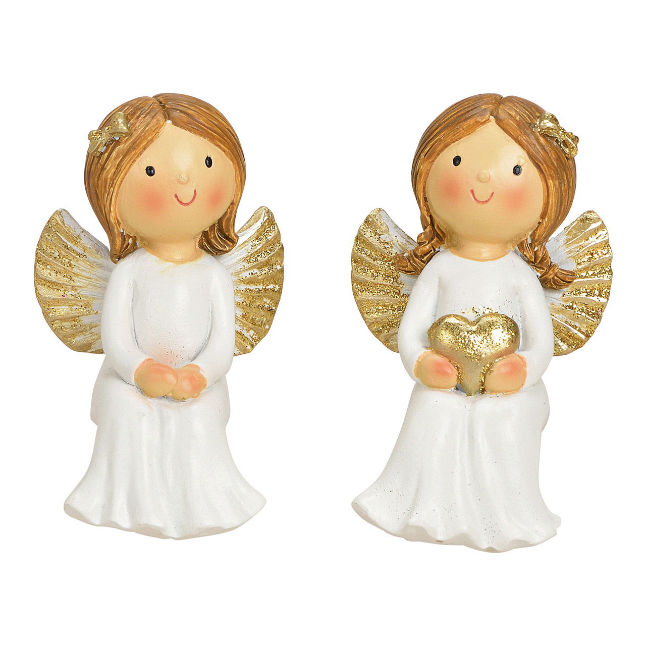 Taburete Edge angel de polietileno blanco 2 pliegues, (A/A/P) 5x8x4cm