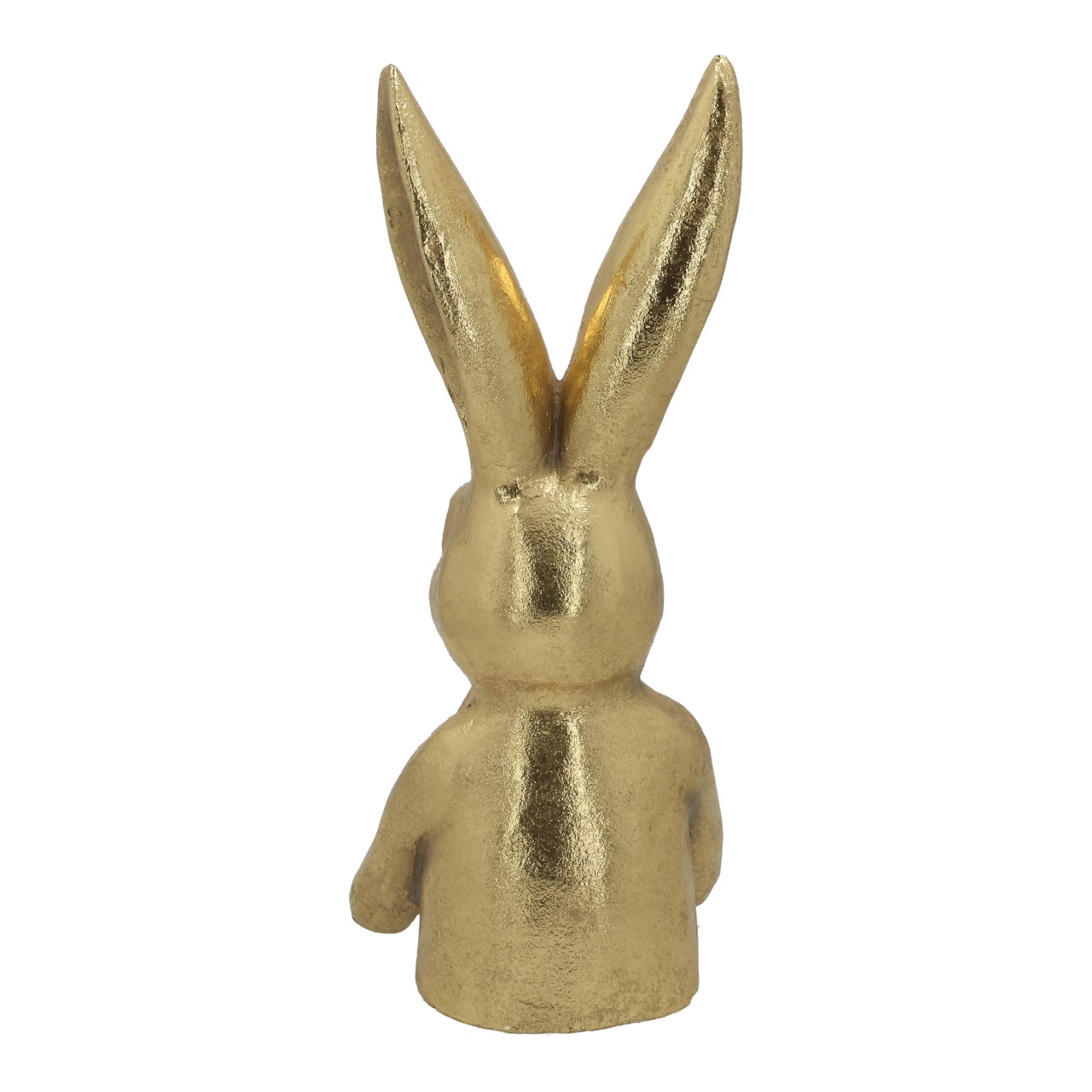 Busto di coniglio in Poly Gold (L/A/P) 16x37x13 cm gold, hase, figurin, statue, dekoration