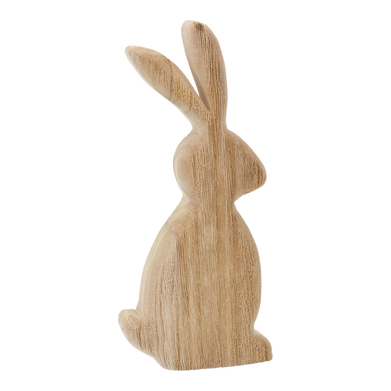 Hase, Figur, Holzfigur, Hase aus Holz, Naturholz