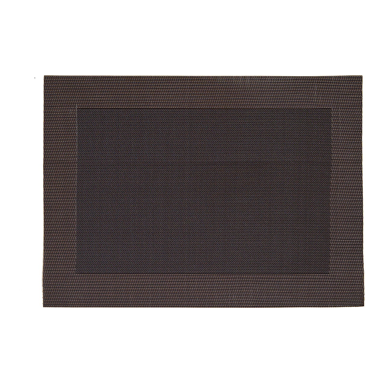 Tovaglietta in plastica marrone scuro, L45 x H30 cm Tovaglietta in plastica marrone scuro, L45 x H30 cm