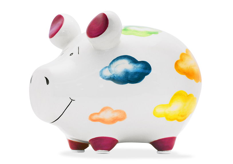 Sparschwein, Ei, Essen