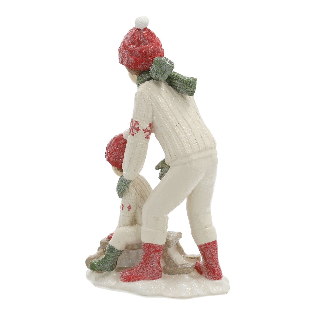 Winter, Figurine, Schnee, Schal, Stiefel