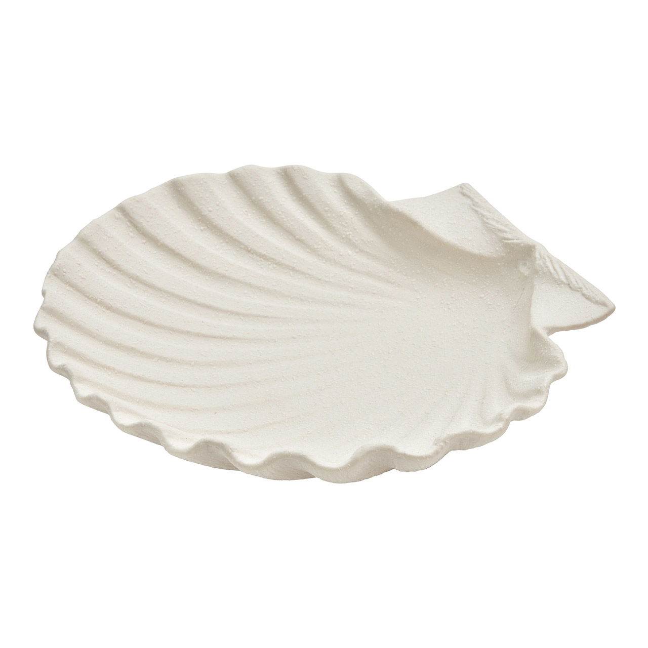 Concha de porcelana blanca (A/A/P) 24x23x4cm