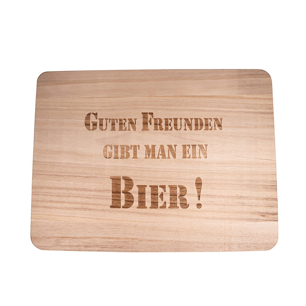 Cassa per birra, legno, 40x30x3,5 cm, 1 pezzo, naturale
