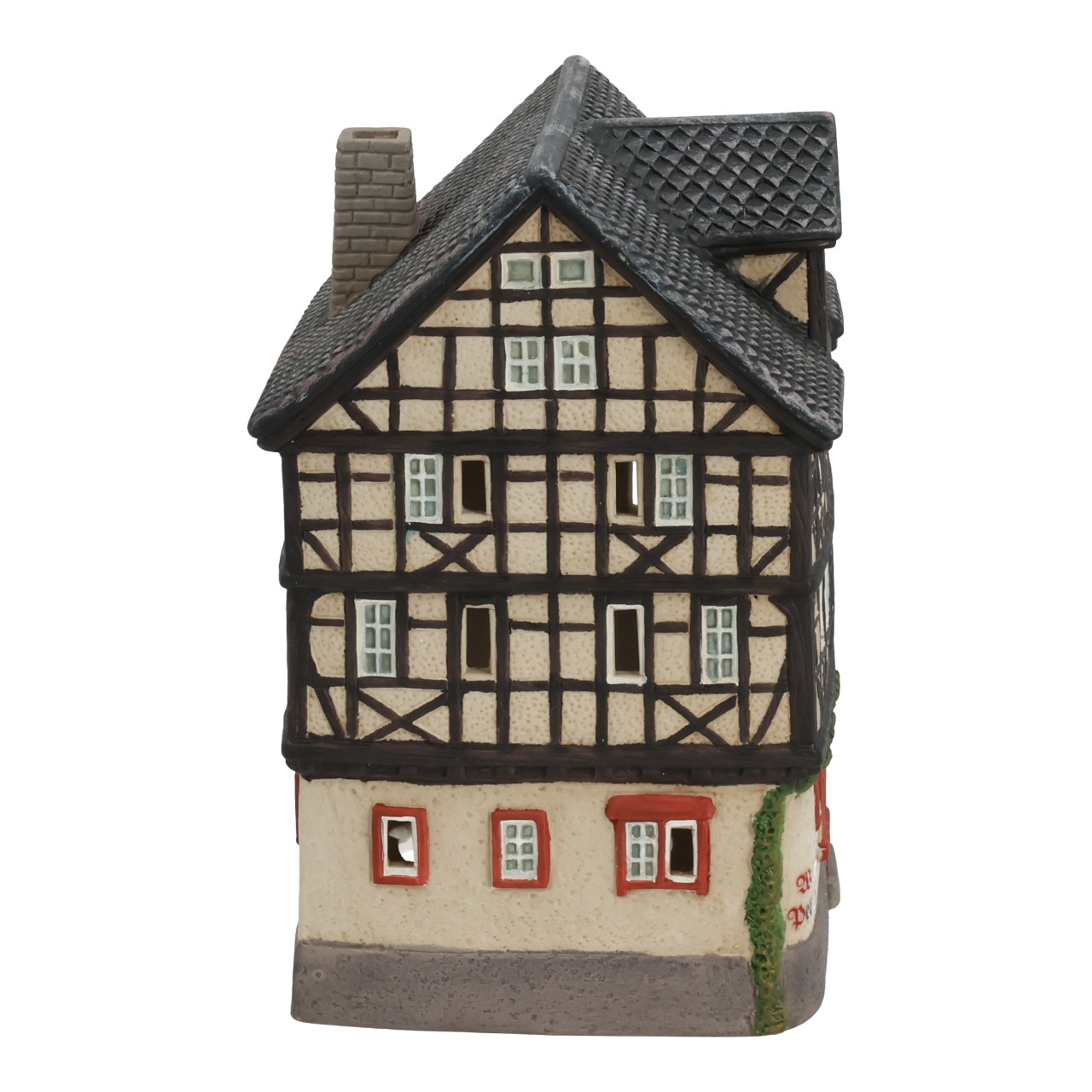 Fachwerkhaus, Miniatur, Deko-Objekt, Häuschen, Skulptur
