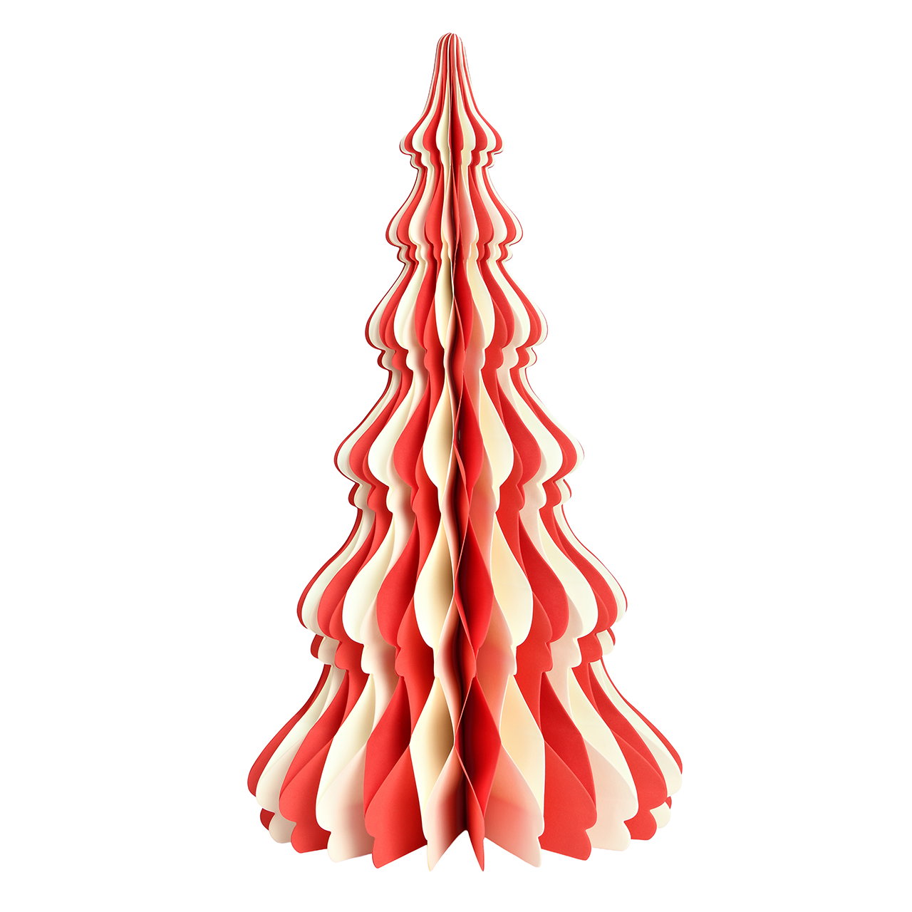 Papier, Papierdekoration, Rot und Weiß, Weihnachtsbaum, Dekoration