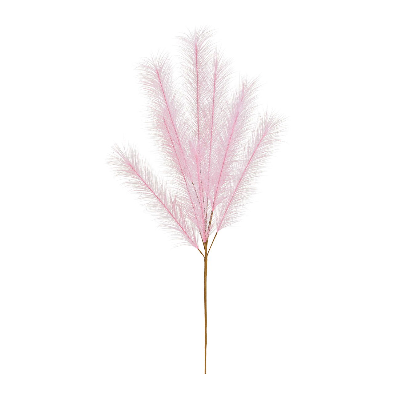 Plastic pampas grass pink (h) 91cm