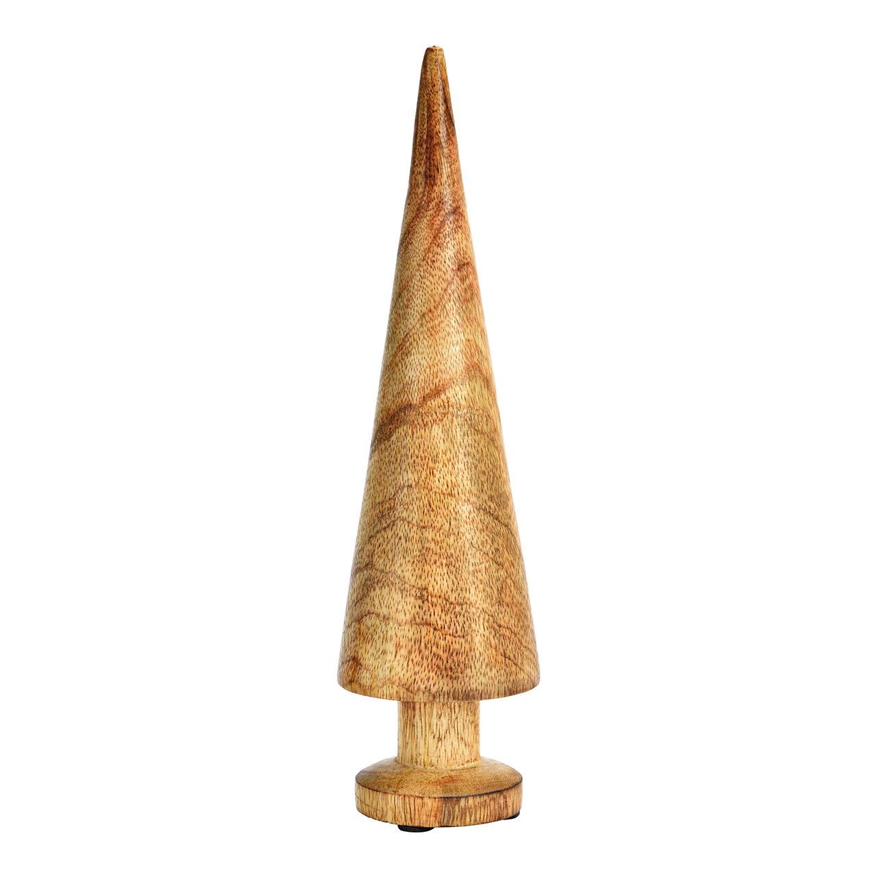 Tannenbaum aus Mangoholz natur (B/H/T) 7x26x7cm Tannenbaum aus Mangoholz natur (B/H/T) 7x26x7cm