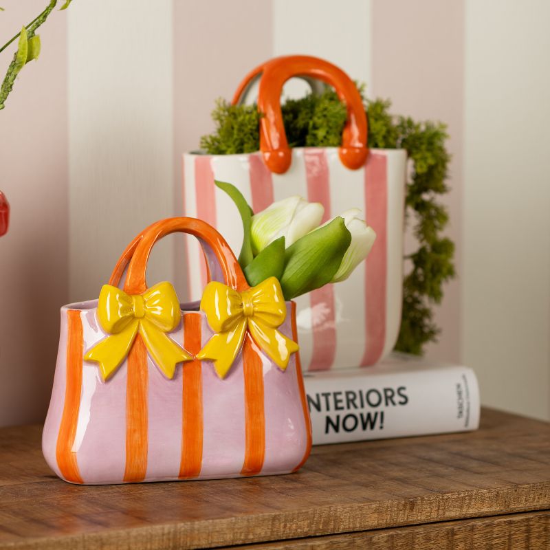 Zubehör, Tasche, Handtasche, Geldbörse, Blumen-Arrangement