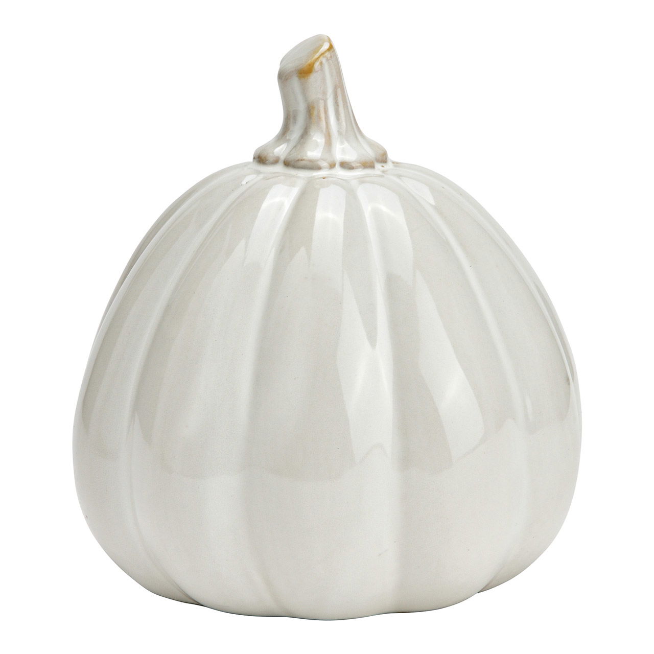 Zucca in porcellana bianca (L/H/D) 12x13x12cm