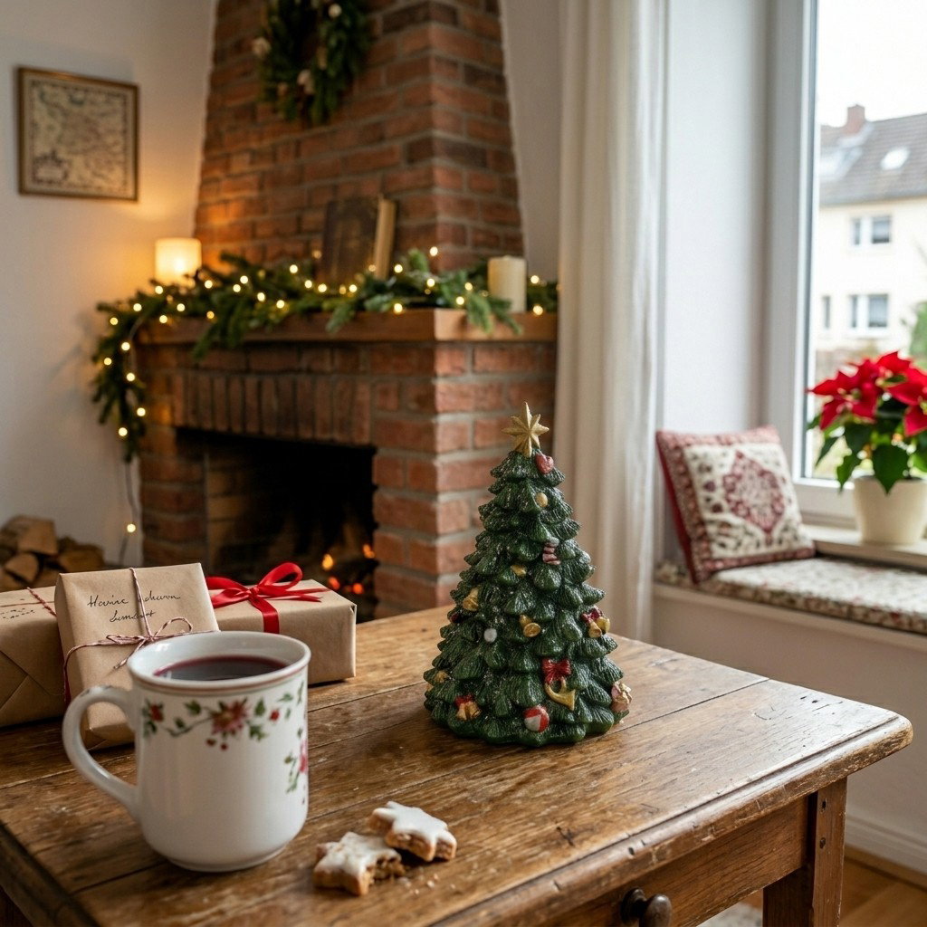 Weihnachtsbaum, Christbaum, Dekor, Kunststoff, Weihnachtsdeko