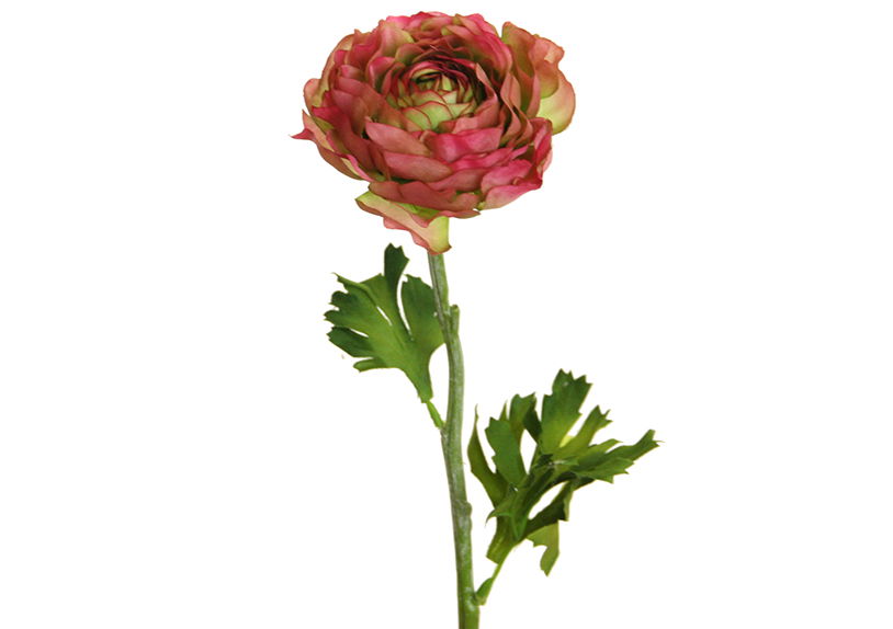 Ramo de flor artificial 51 cm malva