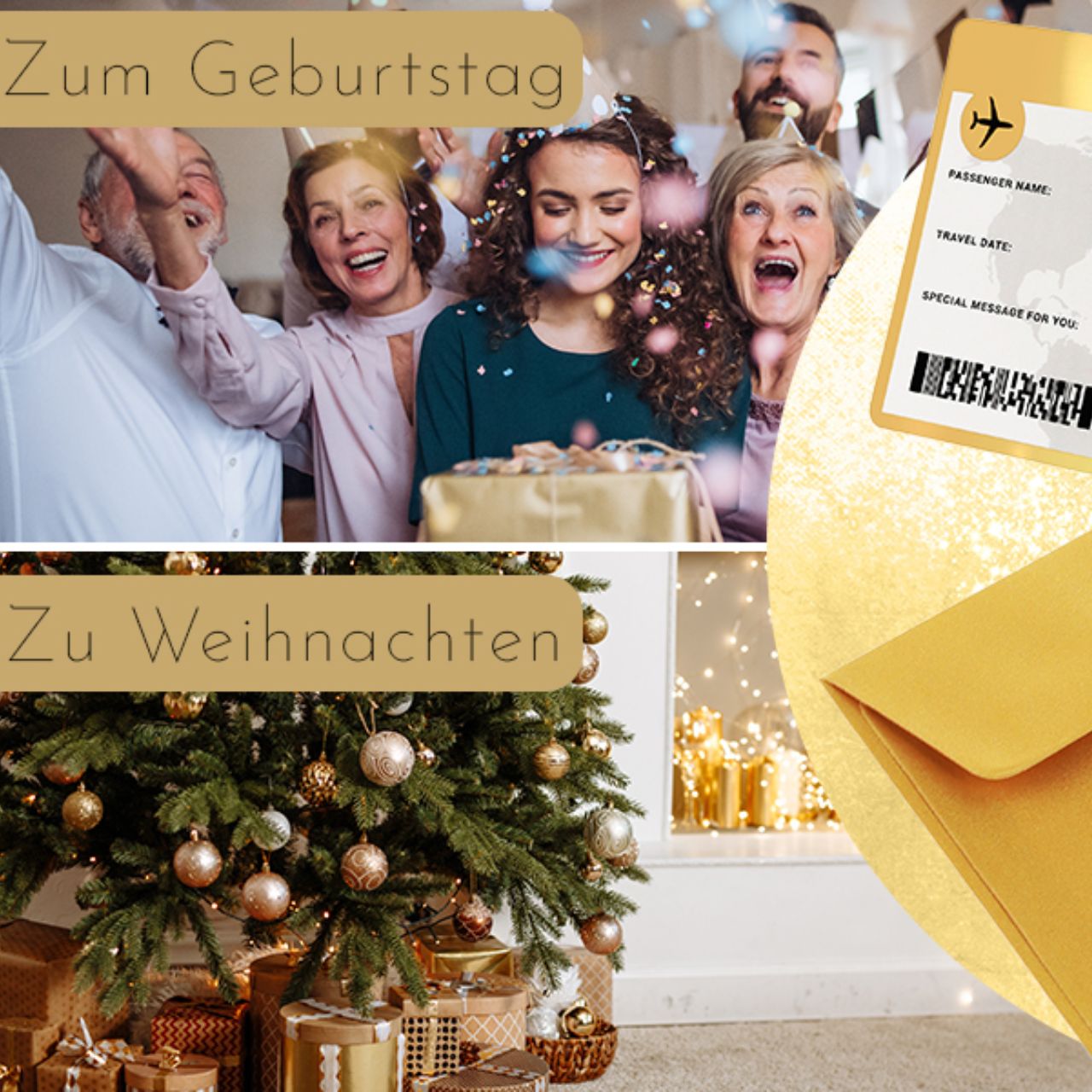 Feier, Geschenk, Weihnachten, Tannenbaum, Geschenke