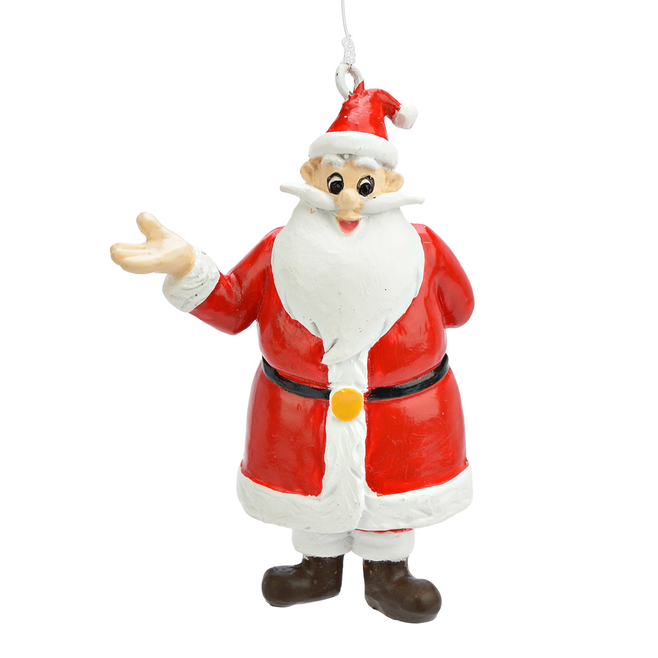 Weihnachtsfigur, Santa Claus, Weihnachtsornament, Rot, Beine Boots