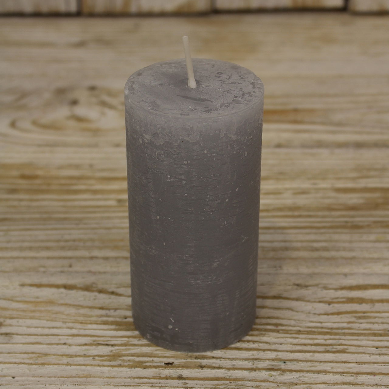 Candle light grey (W/H/D) 6x12x6cm