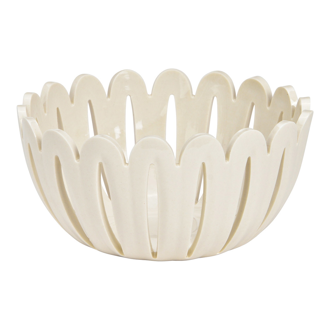 Lanterne in porcellana, bianco (L/H/D) 15x7x15cm Deckenleuchte